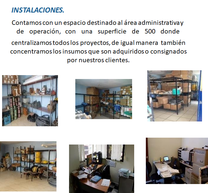instalaciones